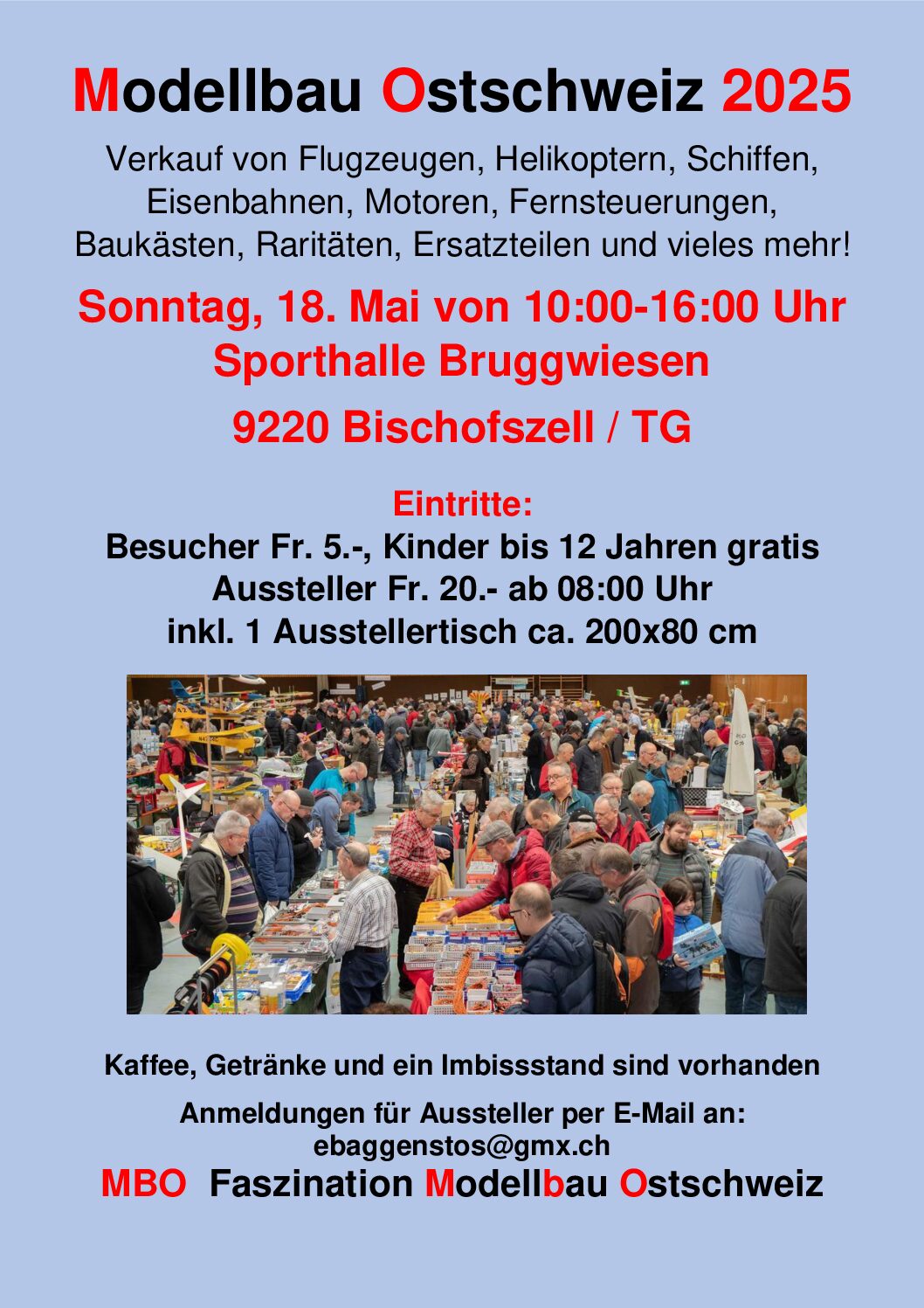 Modellbaubörse Ostschweiz